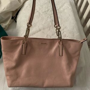 Coach Madison Leather East/West Tote